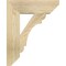 Ekena Millwork Olympic Slat Rough Sawn Bracket, Douglas Fir, 4"W x 16"D x 20"H BKT04X16X20OLY06RDF - alternate 4